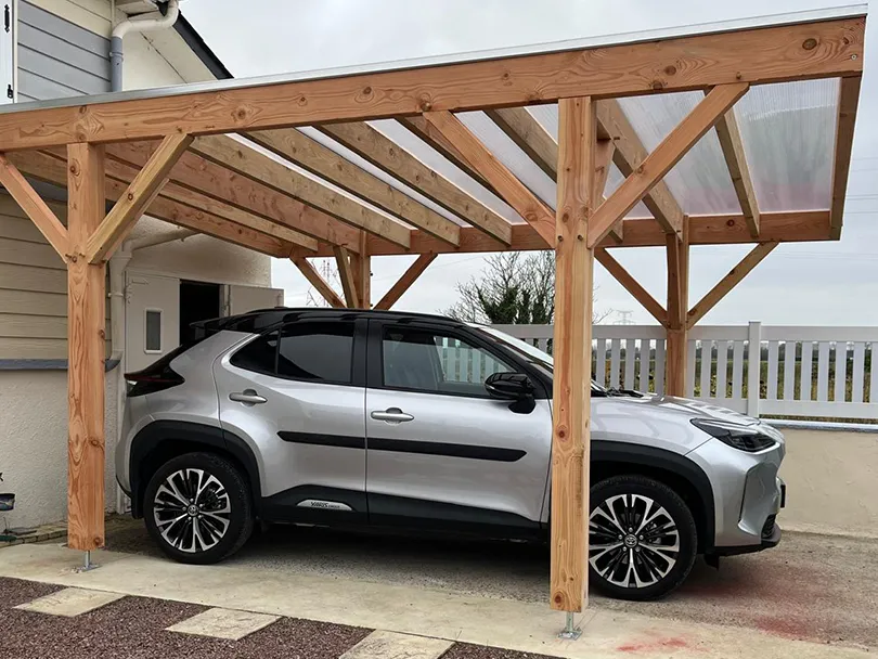 Carport - Montlouis sur Loire - Indre-et-Loire 37 - constructions bois