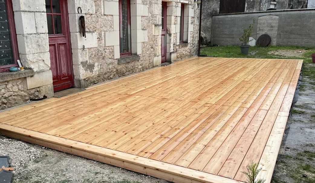 Terrasse - Montlouis sur Loire - Indre-et-Loire 37