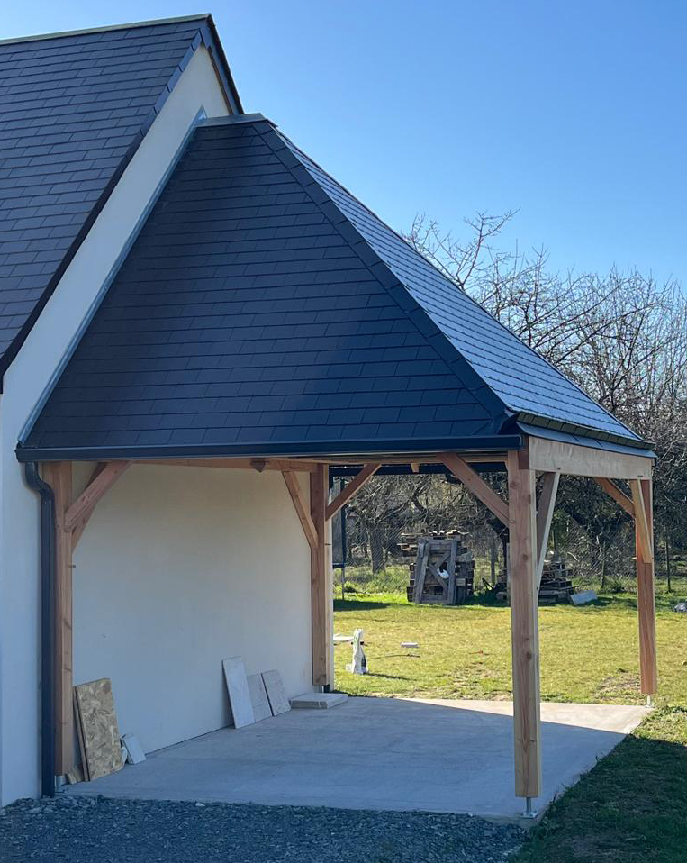carport en bois