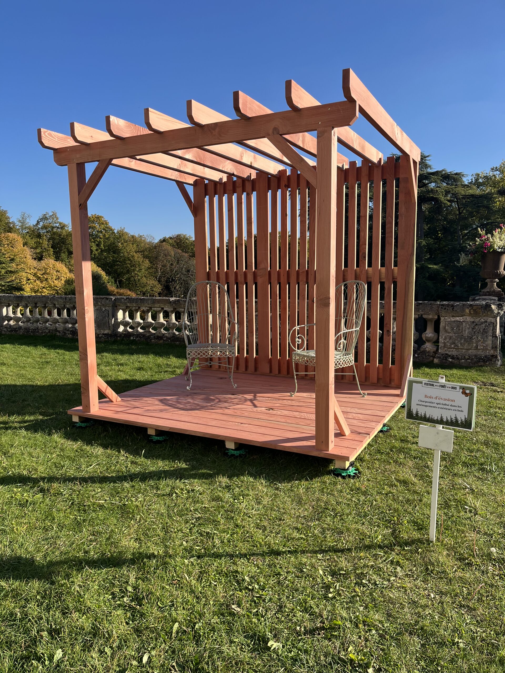 Kiosque en bois
