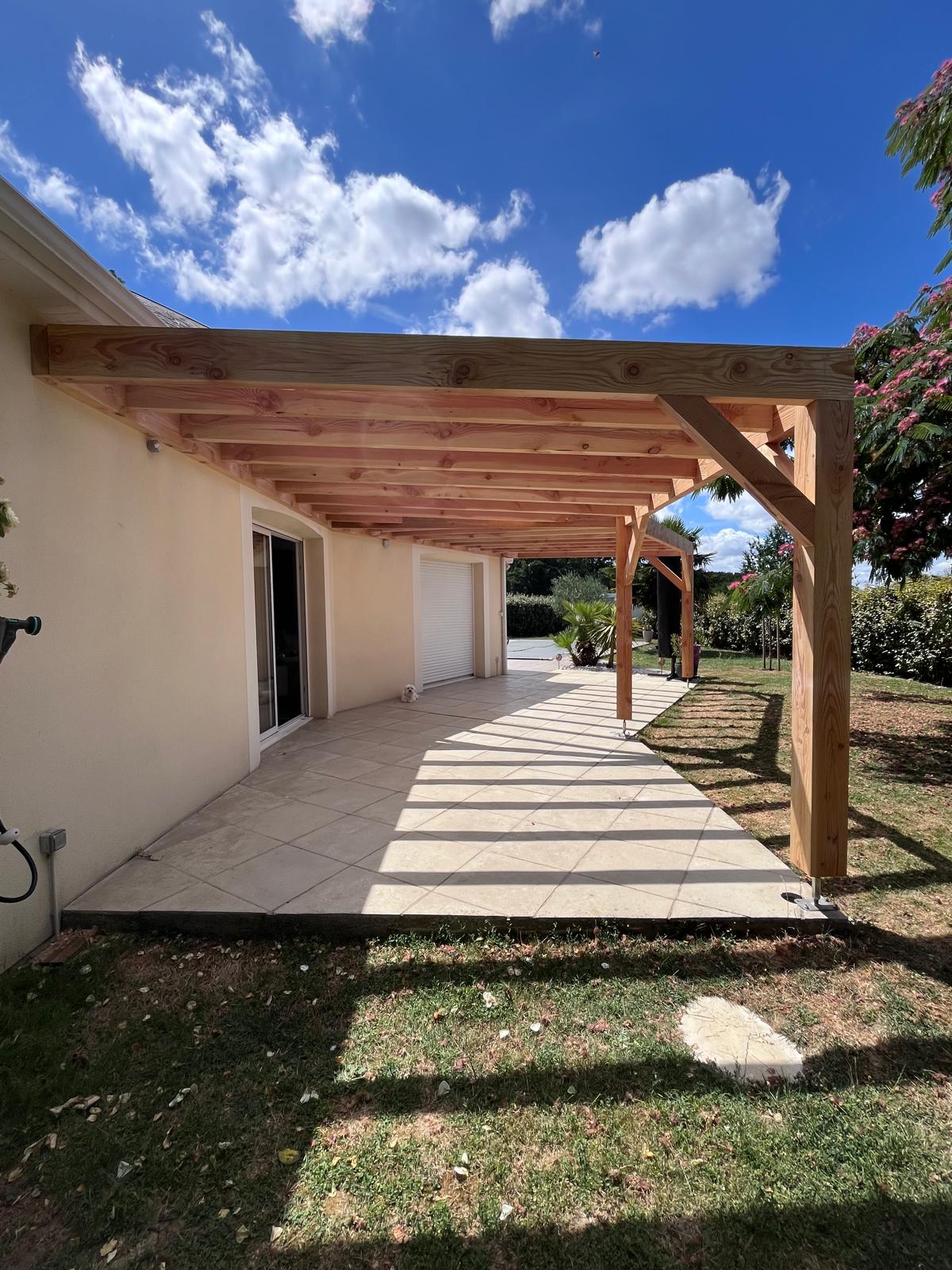 Pergola en Douglas massif