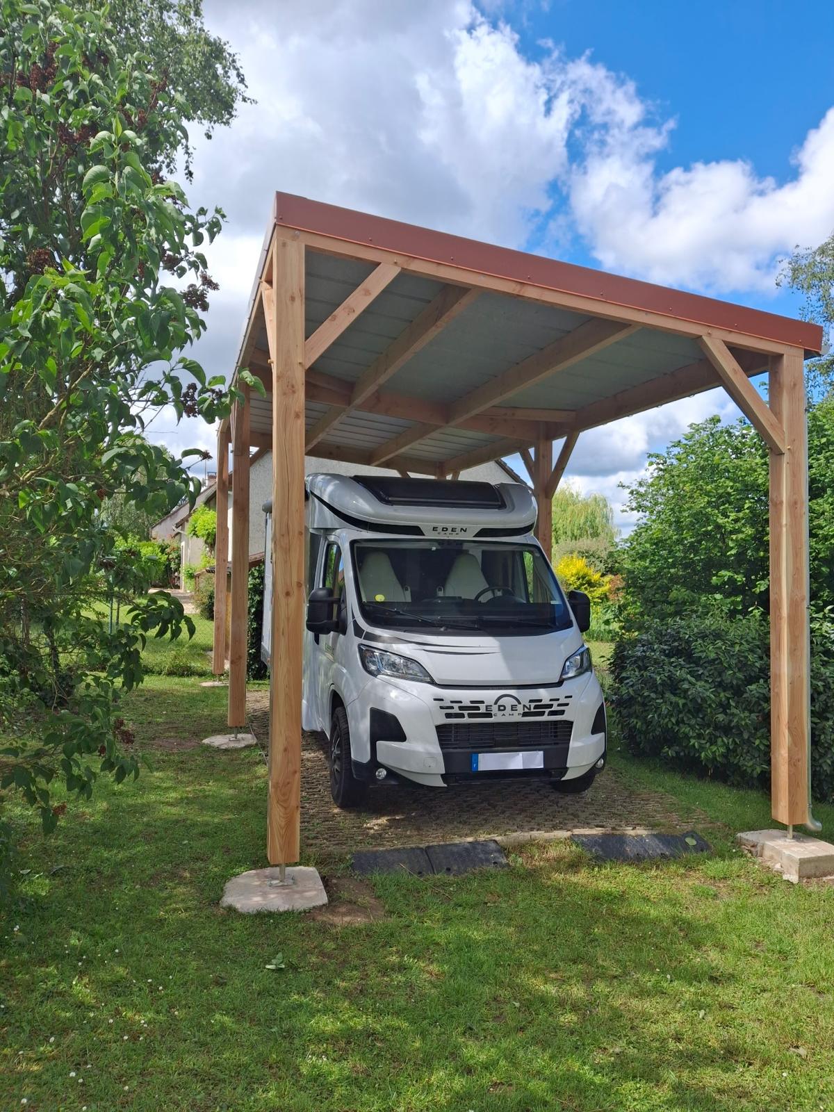 Carport de Camping car